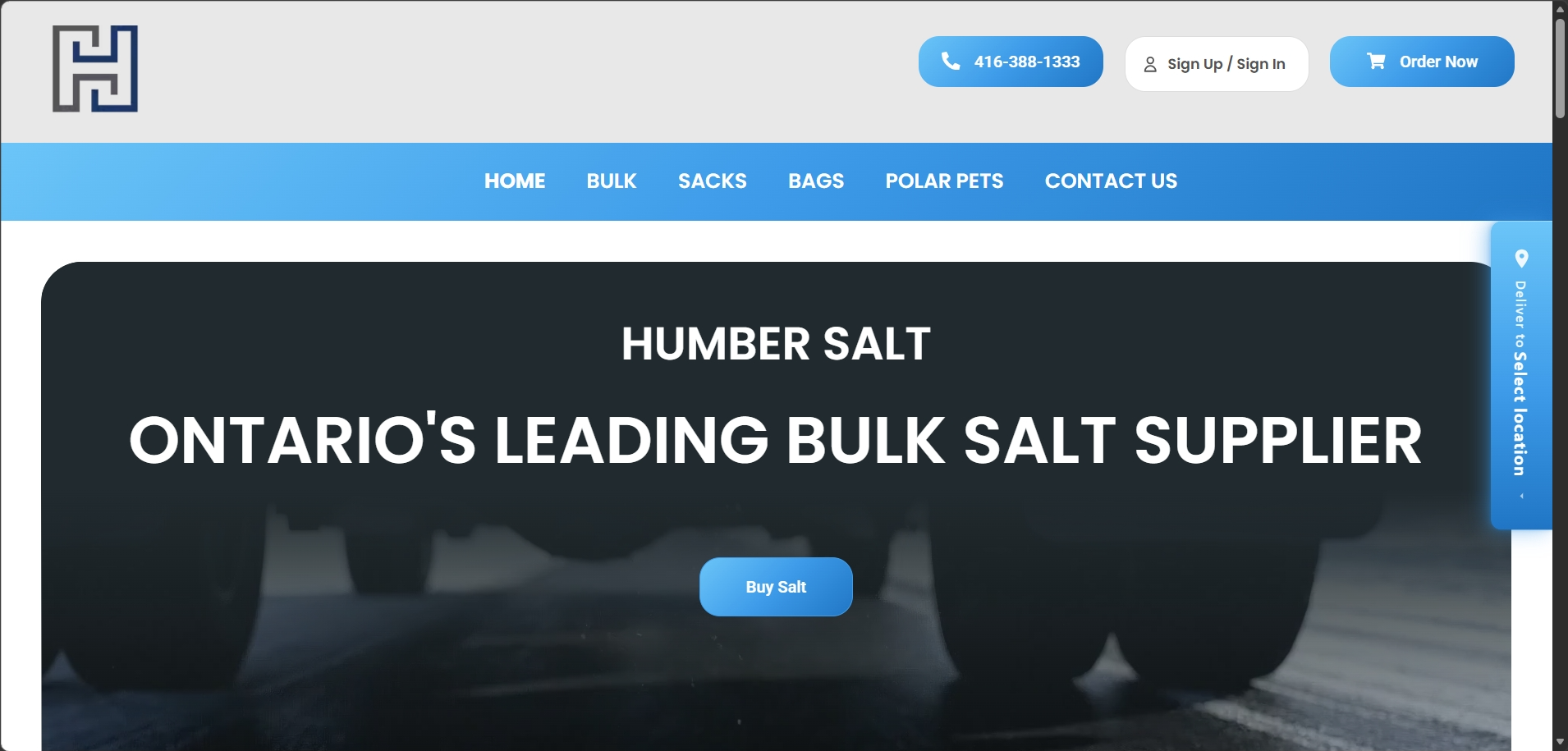 Humber Salt website